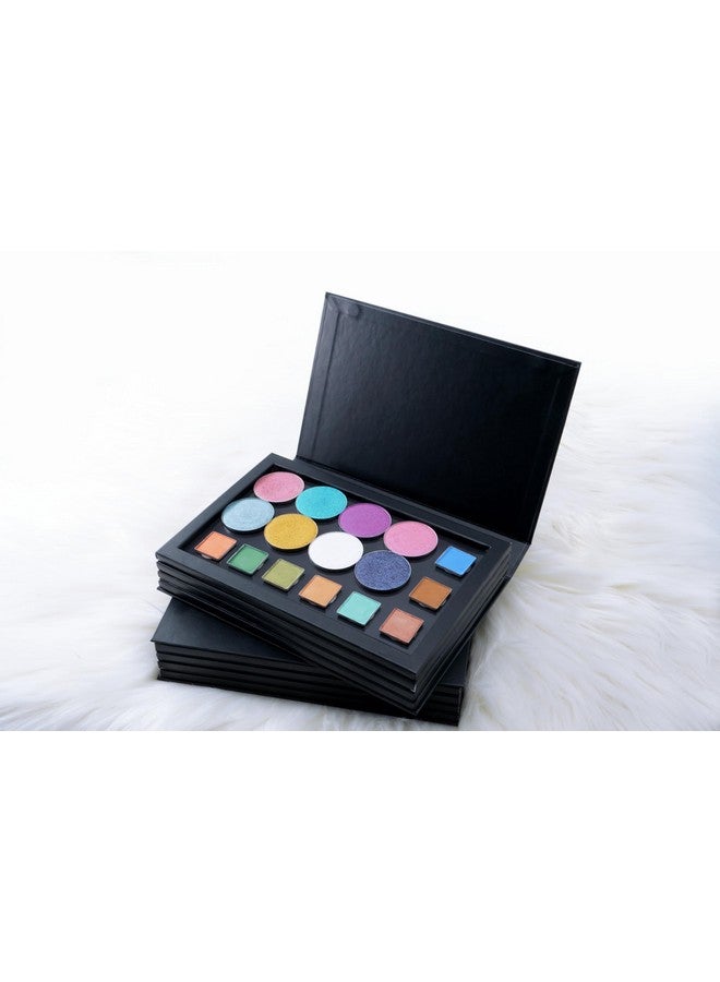 Coosei 4-Layer Book Shaped Magnetic Eyeshadow Palette Empty Makeup Storage Box For Eyeshadow Lipstick Blush Powder extra large big space - Image 1