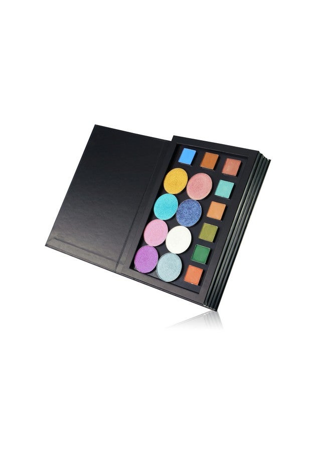 Coosei 4-Layer Book Shaped Magnetic Eyeshadow Palette Empty Makeup Storage Box For Eyeshadow Lipstick Blush Powder extra large big space - Image 4
