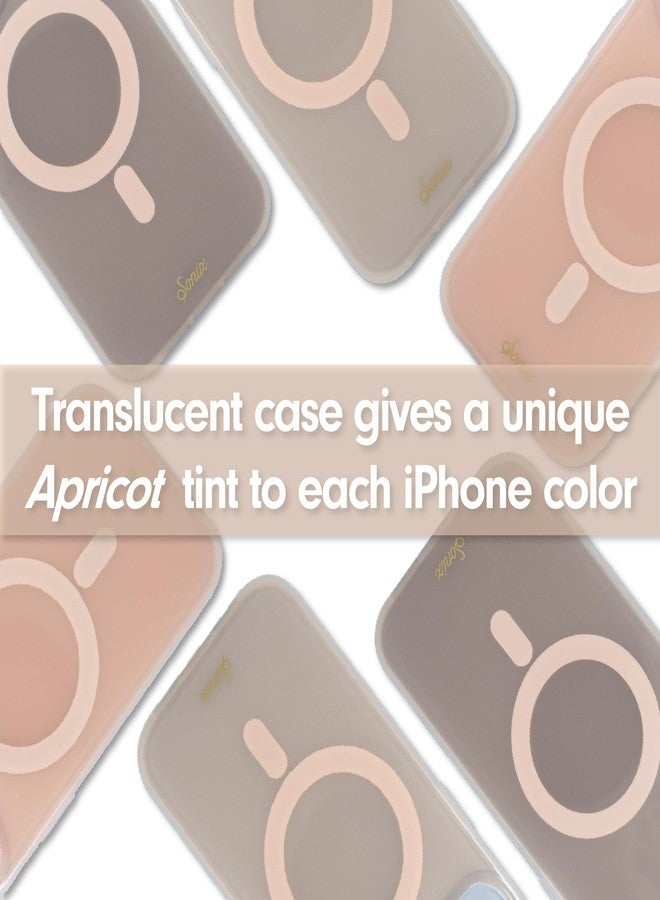 سونيكس جراب سونيكس لهاتف آيفون 17 برو ماكس | متوافق مع ماج سيف | مُختبر ضد السقوط من ارتفاع 10 أقدام | لون المشمش الهلامي - Image 2