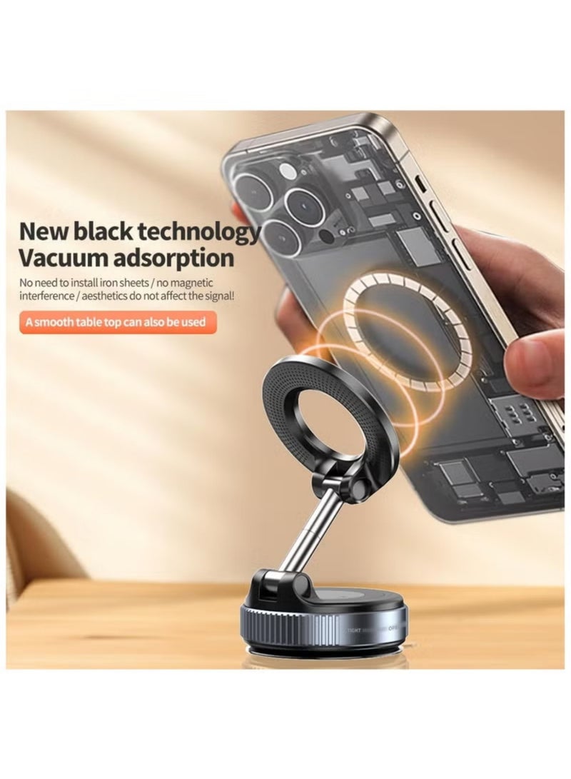 OasisLink Upgraded 360 Degree Adjustable Magnetic Suction Cup Car Phone Holder, Magnetic Phone  - Image 5