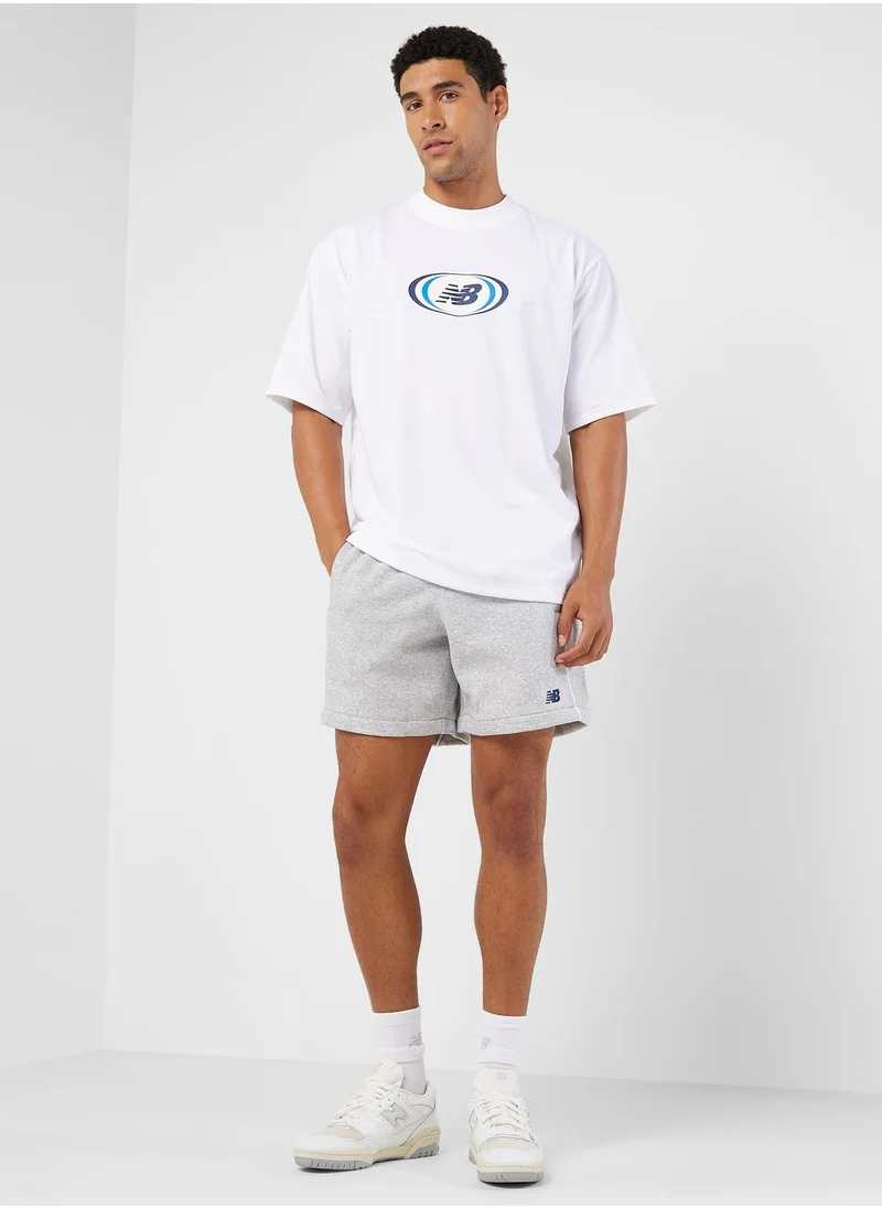 New Balance Hoops Fleece Shorts