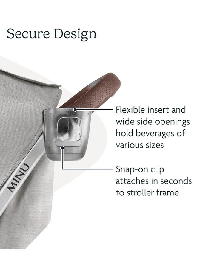 UPPAbaby Universal Cup Holder For Strollers Vista V2, Cruz V2, Minu V2 - Image 3