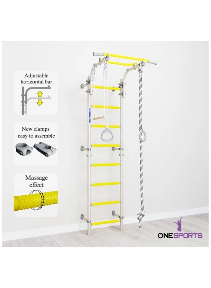 رياضة واحدة Next Top Wall Bars White Provance