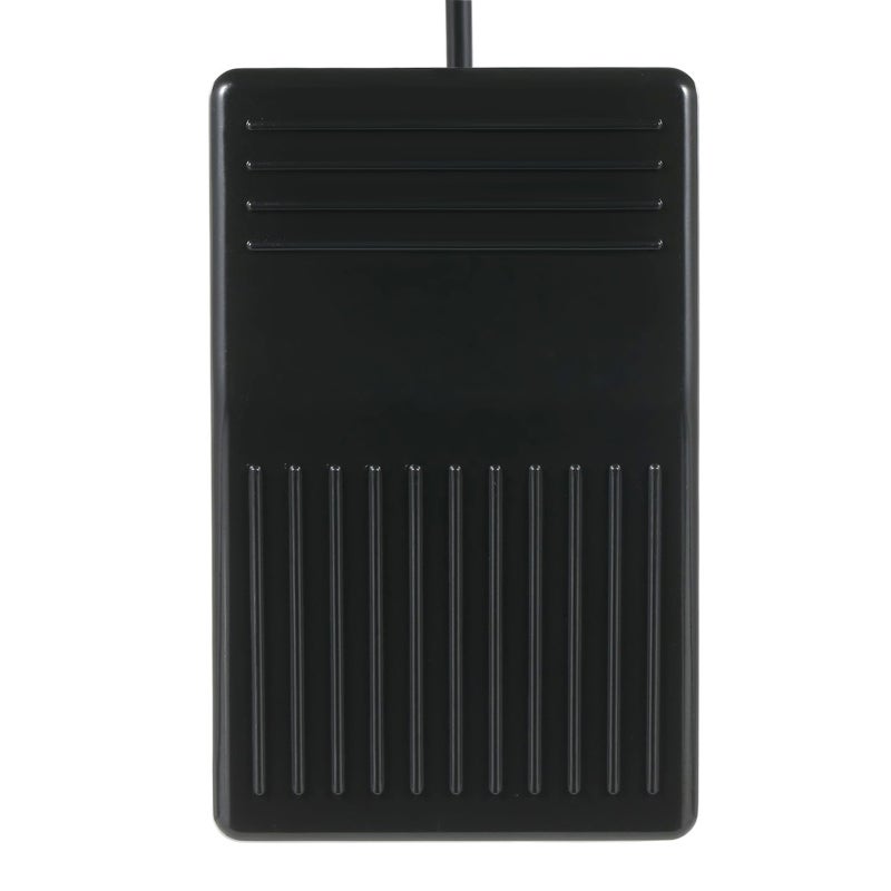 Usb Foot Switch: Black Abs Ergonomic Silent Photoelectric Foot Pedal - Customizable Shortcut Key Foot Pedal for Gaming, Office Work And Machine Control - Image 2