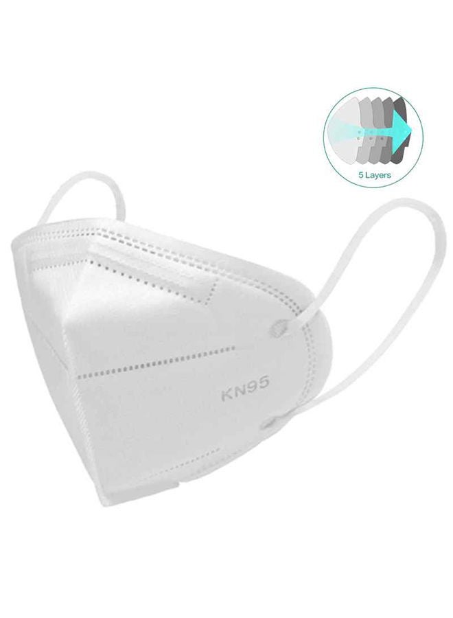 NIBEMINENT 10-Piece 4-Layered Disposable KN95 Face Mask - Image 1