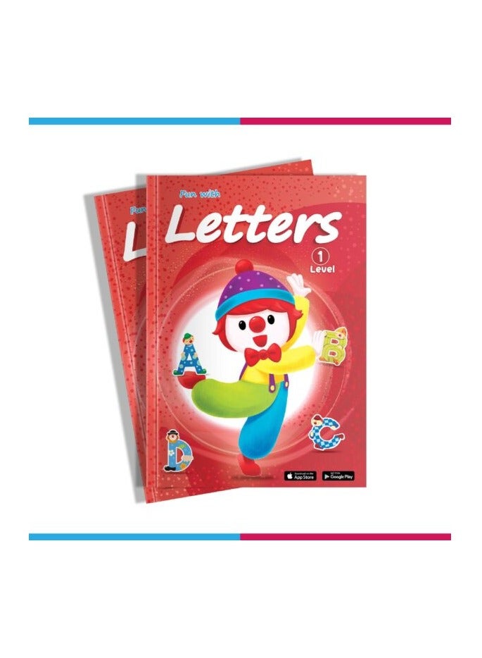 كتاب Fun with Letters - مناسب لسن 4 إلى 5 سنوات - Image 1