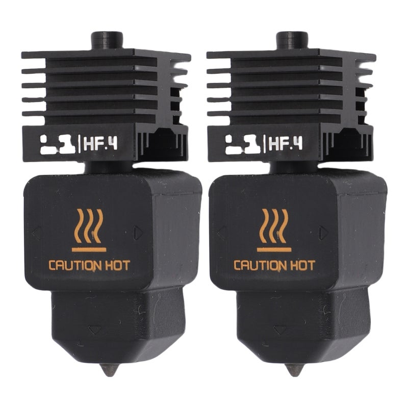 3D Printer Extruder Hotend Kit: High Flowing 62.5% Speed Boost, All Metal High-Temp Resistant, Hardened Steel Nozzle - Ra 0.4 Precision Throat, Rapid Heating Block for Bambu Lab A1, A1 Mini, H2D Combo - Image 1