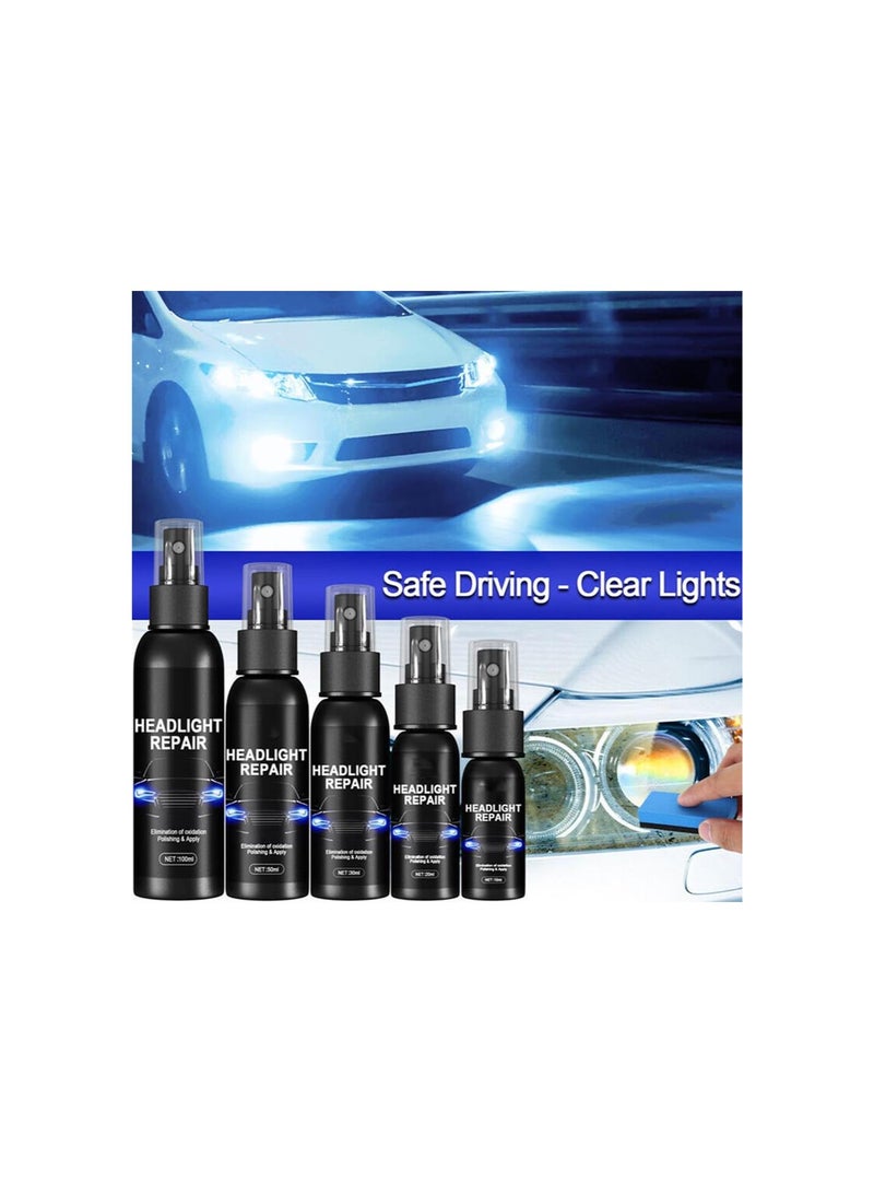 Loquat Innovative Headlight Repair Polish - Auto Headlight Restoration Liquid, Nano Spray Car Scratch Repair, Car Crystal Plating Spray, Car Scratch Repair Nano Spray (50ML-1Pcs) - Image 2
