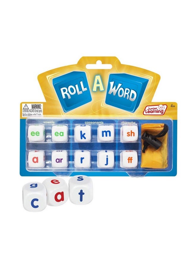 Junior Learning Junior Learning Roll a Word Develop Spelling and Word Formation Dice, Multi  - Image 4