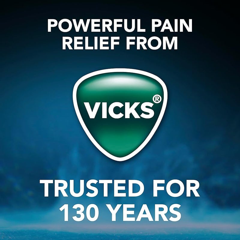 Vicks VapoFreeze Topical Pain Cream 3.0oz, Maximum Strength Menthol+ for Muscle Pain Relief, Joint Pain Relief, Knee Pain Relief, Back Pain Relief, Cream for Pain Relief, Topical Pain Relief - Image 2