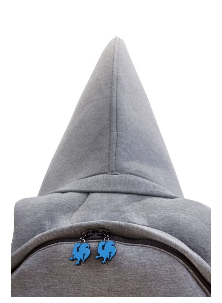 Morikukko Morikukko Grey Large inside Blue  - Image 4