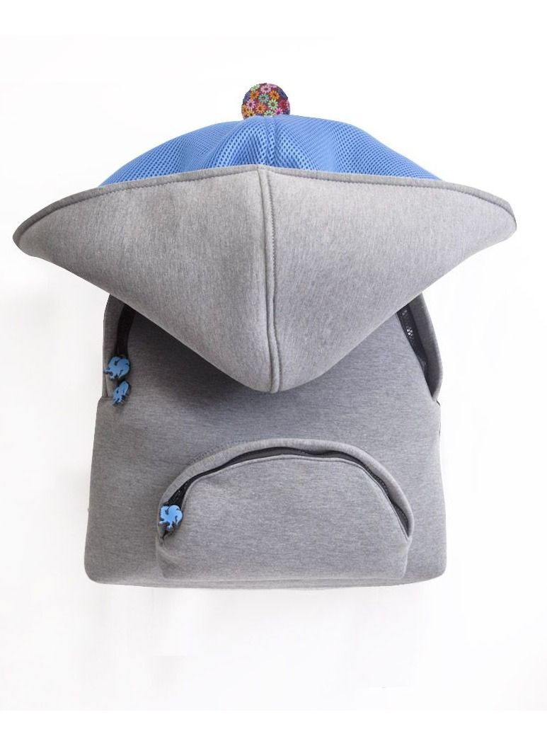 Morikukko Morikukko Grey Large inside Blue  - Image 5