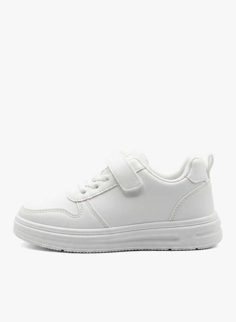 babyqlo Comfortable White School Shoes for Kids - Image 3