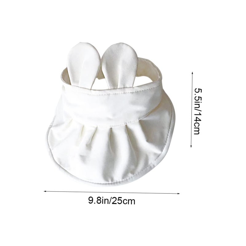 Breathable UV Sun Hat For Boys And Girls Outdoor Activities White - Image 3