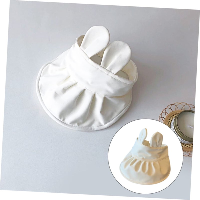 Breathable UV Sun Hat For Boys And Girls Outdoor Activities White - Image 4