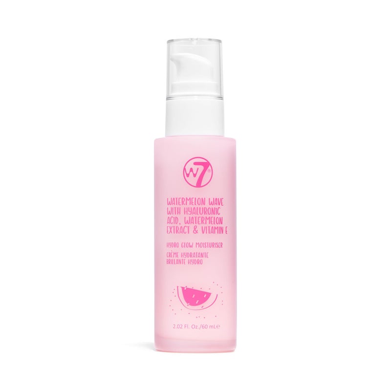 W7 Watermelon Wave Hydro-Glow Moisturizer - Face Cream Infused with Watermelon Juice Extract that Naturally Hydrates Skin 2.02fl oz - Image 1