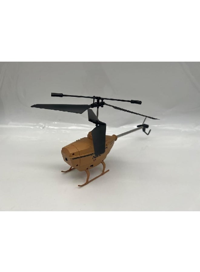 اتش اس تي نانو تشانيل مروحية مع جهاز تحكم عن بعد للأطفال أصفر وأسود 6.5 × 15.5 × 29.5 سم LH-2023-C1 - Image 2