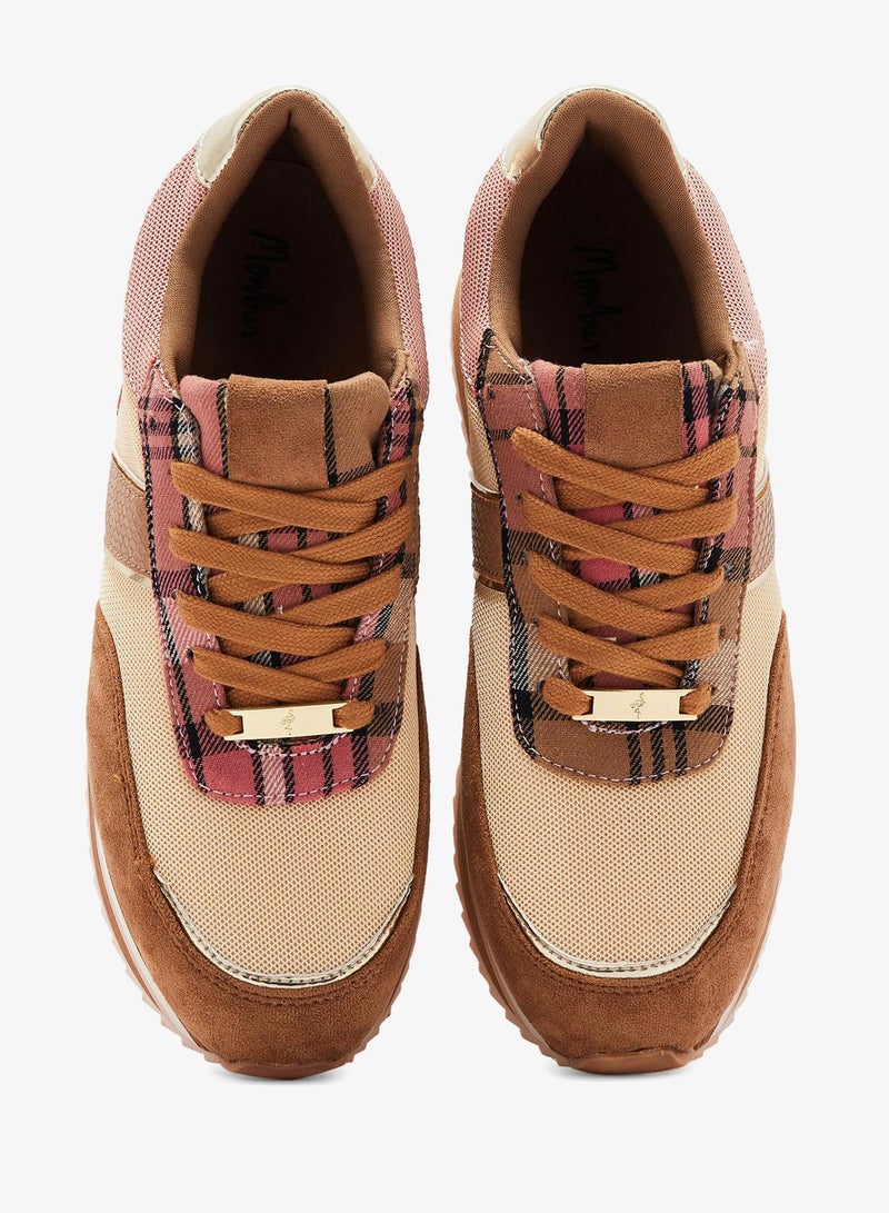 MENBUR Lace Up Low Top Sneakers - Image 4