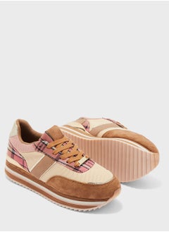 MENBUR Lace Up Low Top Sneakers  - Image 3