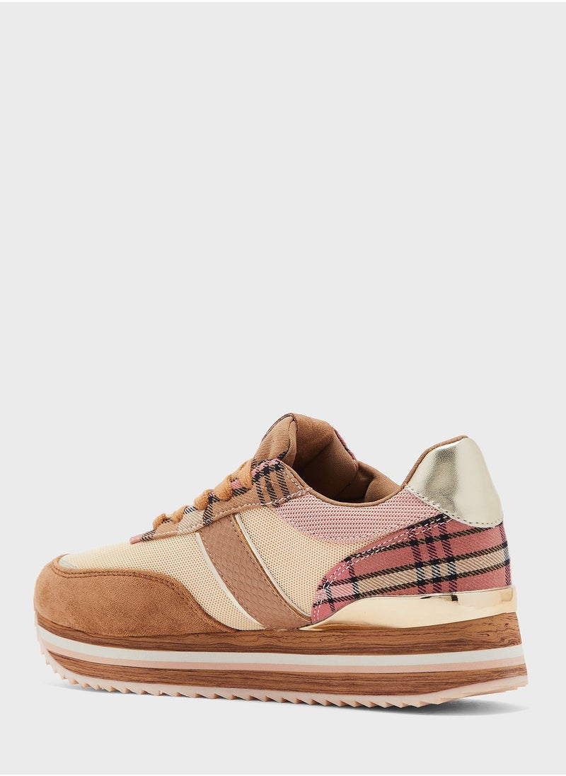 MENBUR Lace Up Low Top Sneakers  - Image 2