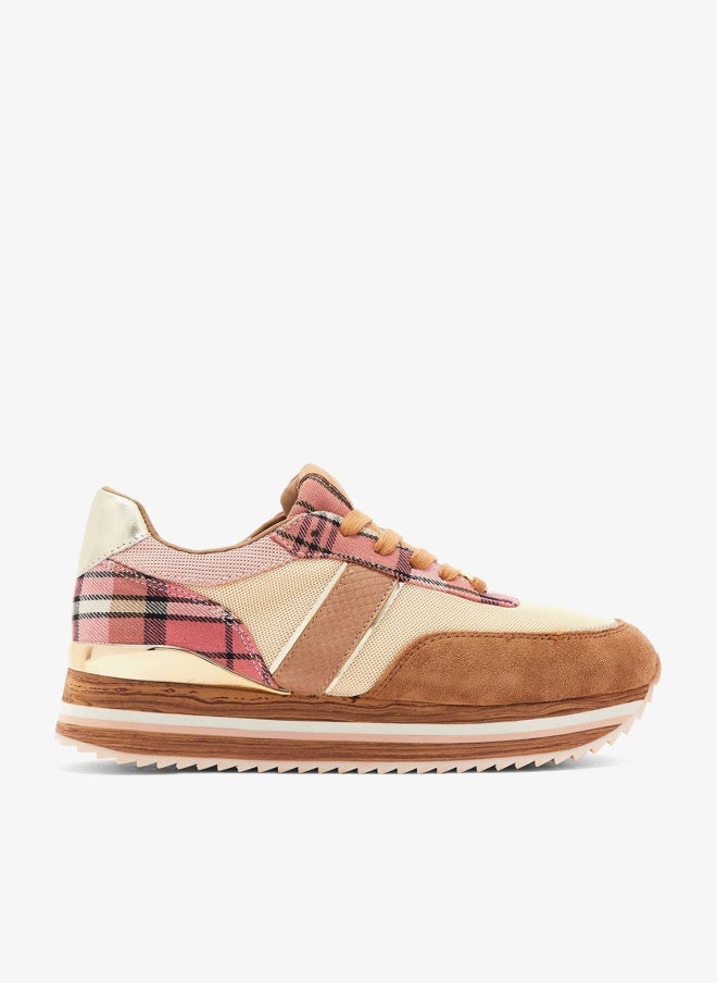 MENBUR Lace Up Low Top Sneakers - Image 1