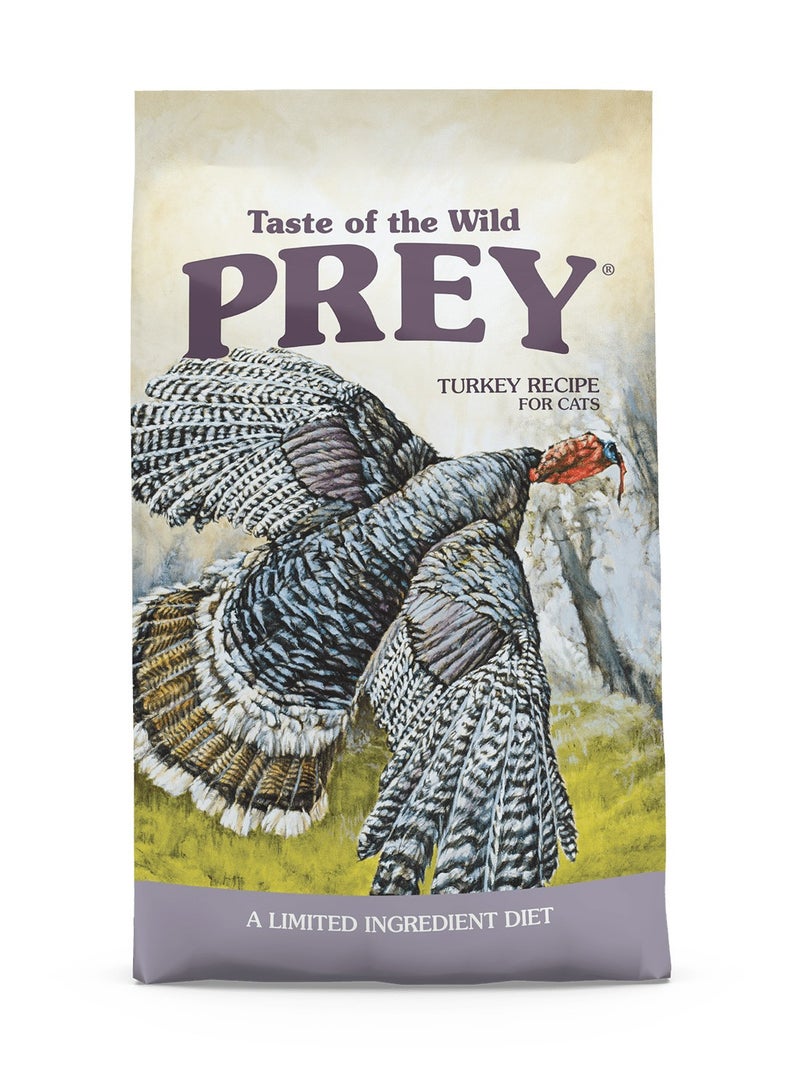 تيست أوف ذا وايلد PREY Turkey تركيبة مكونات محدودة للقطط 2.7 كجم - Image 1