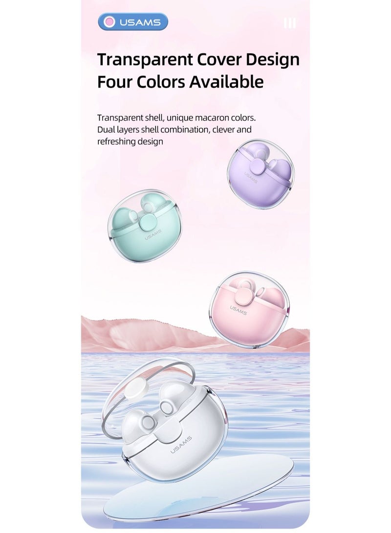 Usams Bluetooth Earbuds True Wireless Charging Case HiFi Quality Sound - Image 3