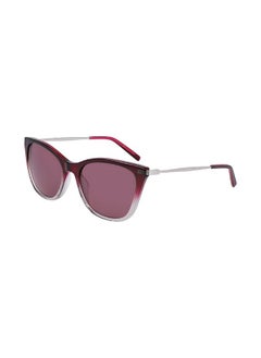 DKNY نظارة شمسية عين القطة للنساء DK711S-510-5518 مقاس العدسة: 55 ملم  - Image 2