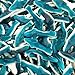 SUNNY ISLAND Blue Sharks Gummy Candy  1 Pound Bag  Gummy Fish in Blue Raspberry and Vanilla Flavors  Chewy Shark Candy for Parties Goody Bags and Themed Events - Image 2
