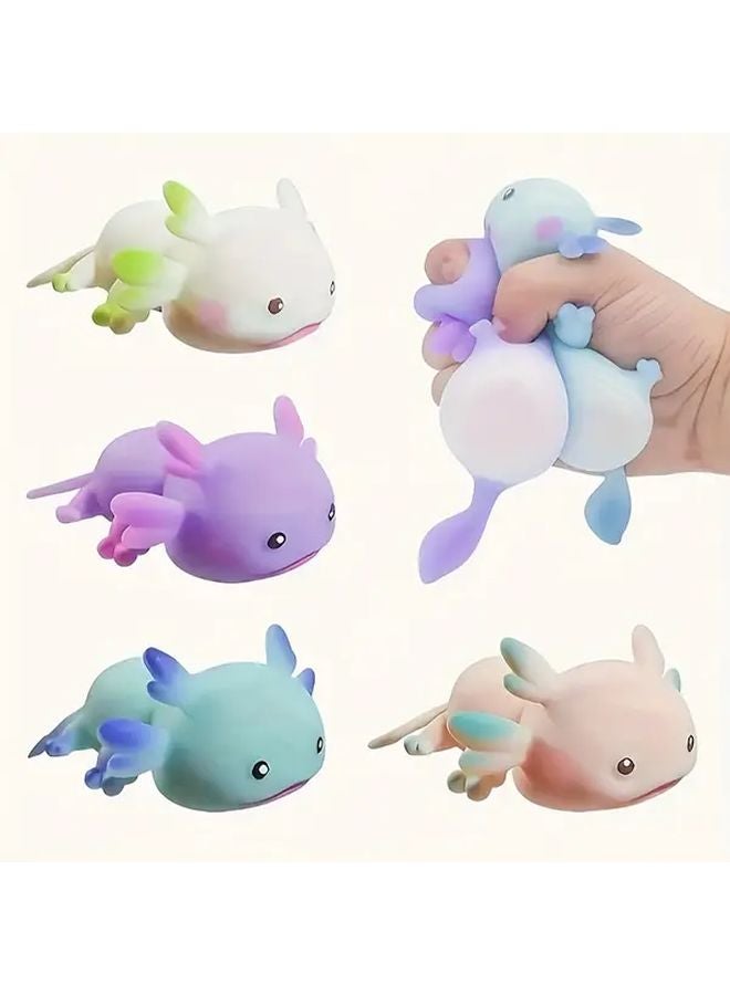 1pc Random Color Cute Salamander Plush Toy Soft Squishy Sensory Play Fun Party Gift - Image 4