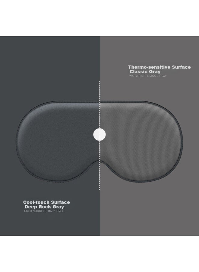 Jtrip Jieban Travel Double-sided Cooling And Warming Sleep Eye Mask Light Blocking Ice Silk Eye Mask For Men And Women Adult Sleep Aid Eye Protection - Image 1