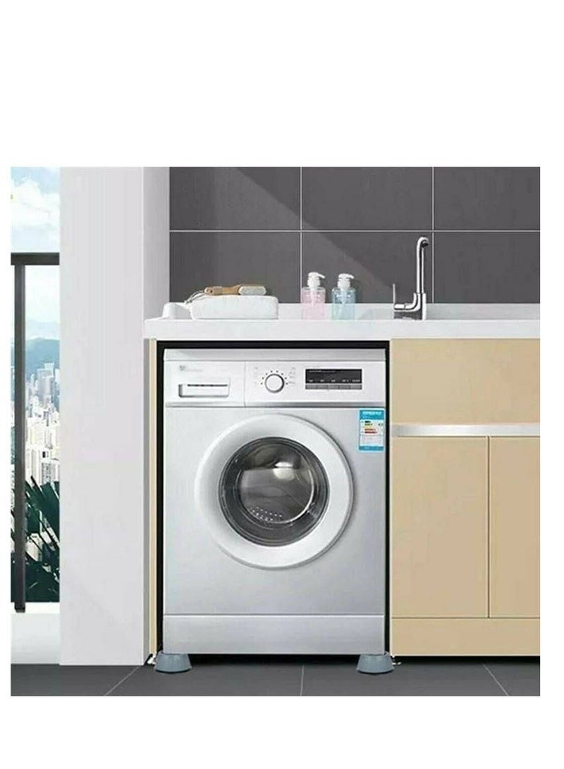 Anti-Shock Anti-Noise Plastic Anti-Vibration Washing Machine Base Set, Anti-Slip Anti-Vibration Plastic Base Pads, Washing Machine Mount - Image 3
