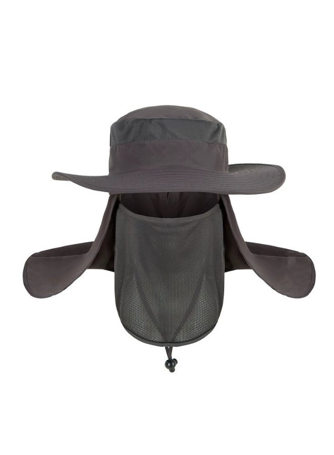 Boonie Hat With Neck Cover For Dust Protection