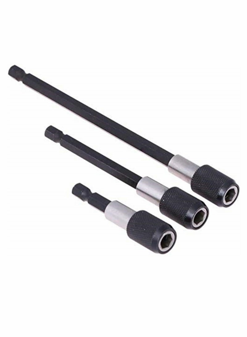 1/4 Inch Hex Shank Magnetic Screwdriver Bit Holder, Hex Shank Quick Change Drill Extension Bit Set 2 - Image 1