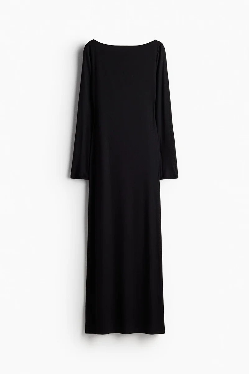 H&M Boat-neck maxi dress