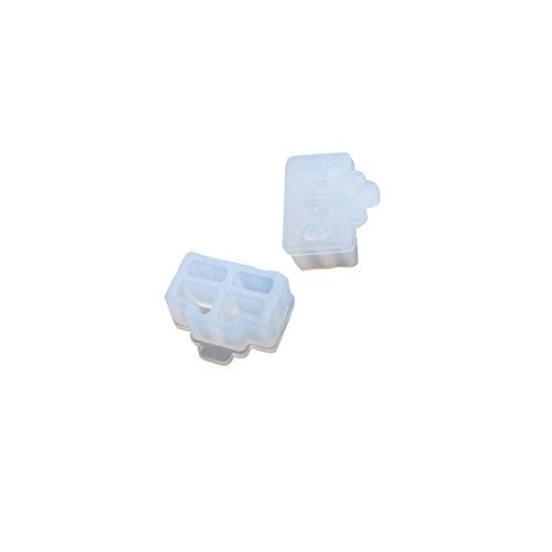 Antrader 24 Pcs Silicone Ethernet Hub Port RJ-45 Anti Dust Cover Cap Protector Plug,White - Image 2