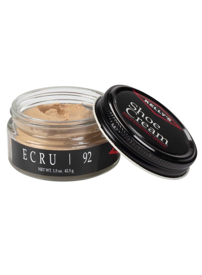 KELLYS Ecru Shoe Polish 1.5 oz - Professional Leather Shoe Cream - Image 1