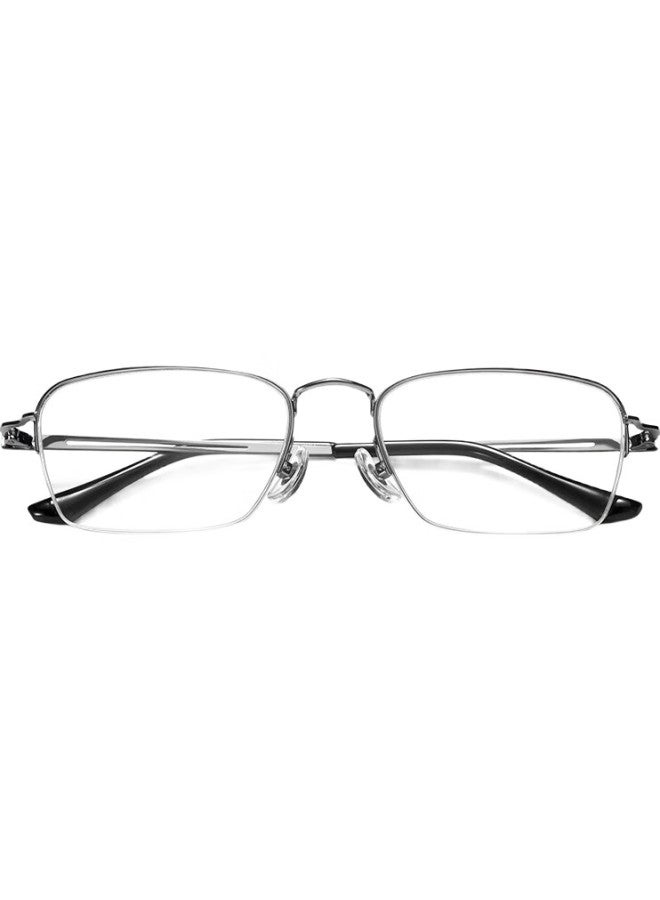 Sunset Red Reading Glasses For Men, Ultra-Light, Anti-Blue Light, Fashionable, Business-Style, High-End, For Middle-Aged And Elderly, High-Definition Reading Glasses E9086Q 150 Degrees - Image 3