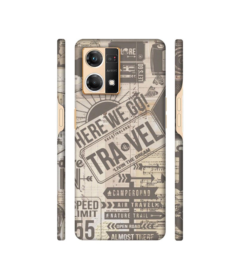 Casotec Basic Case for Oppo F21 Pro 4G (Plastic_Multicolor) - Image 1
