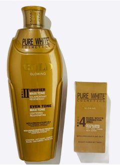 Pure White Cosmetics Pure White Gold Lotion 400 ml Pack of 1 