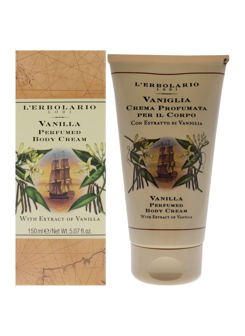 L'Erbolario Vanilla Perfumed Body Cream by LErbolario for Unisex - 5.07 oz Body Cream 