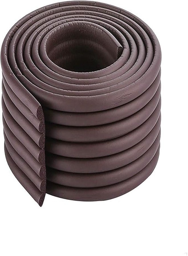 TRUEBOND 3 mtr Furniture Corner Guard for Baby Safety, Pre-Taped Adhesive, Edge Protectors with Childproof Foam Cushions, Baby Proofing, Non Toxic, b pa Free, Brown - Image 1