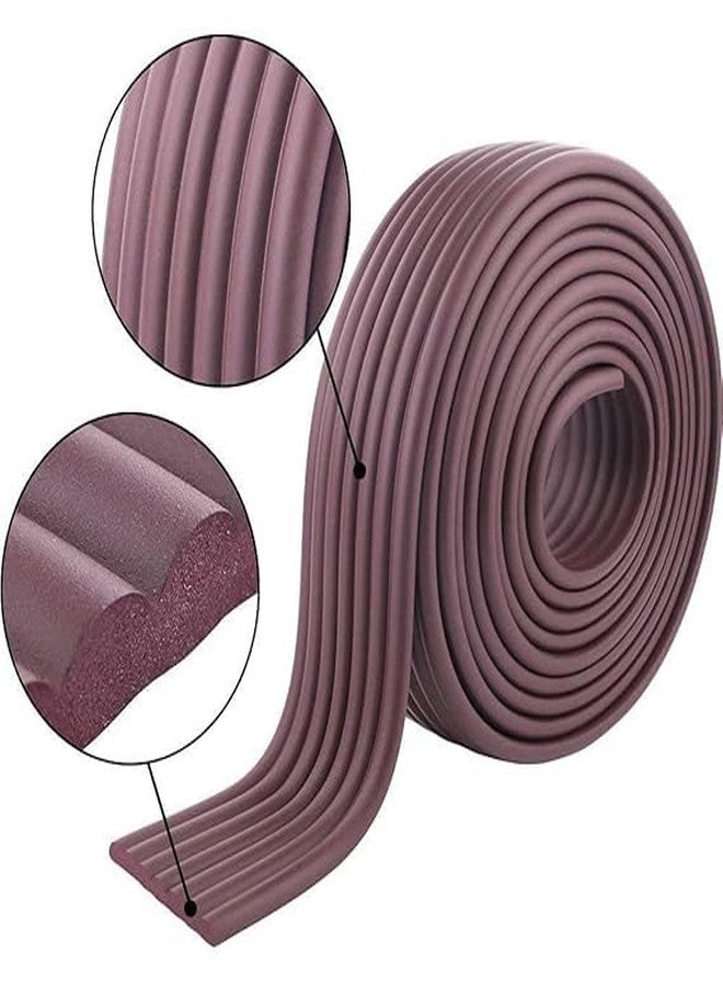 TRUEBOND 3 mtr Furniture Corner Guard for Baby Safety, Pre-Taped Adhesive, Edge Protectors with Childproof Foam Cushions, Baby Proofing, Non Toxic, b pa Free, Brown - Image 3