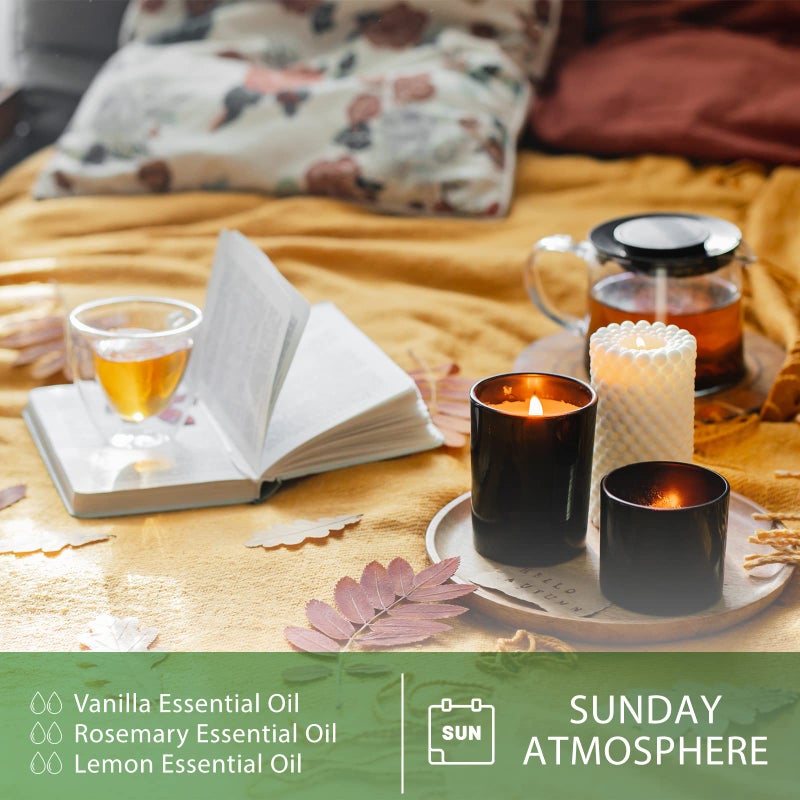 PHATOIL 100ML Vanilla Essential Oil, Huge 3.38fl.oz Bottle Vanilla Oil, Pure Aromatherapy Essential Oils for Diffuser, Humidifier, Scented Oils for Soap, Candle Making - Image 5