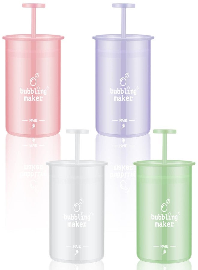 Maitys 4 Pcs Face Foam Maker Facial Cleansing Tool Face Wash Deep Cleanser Foamer Convenient Facial Skincare Whip Maker Travel Household Quick Cleansing Tool for Face Wash Skin Care - Image 1