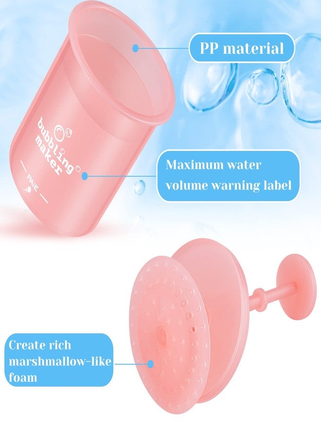 Maitys 4 Pcs Face Foam Maker Facial Cleansing Tool Face Wash Deep Cleanser Foamer Convenient Facial Skincare Whip Maker Travel Household Quick Cleansing Tool for Face Wash Skin Care - Image 3