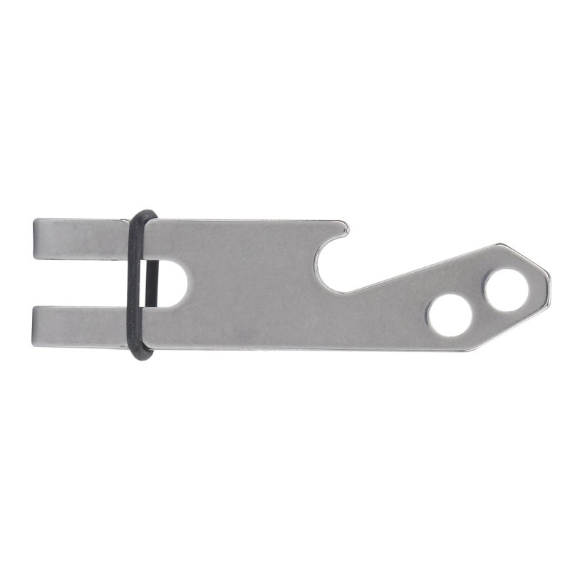 Outdoor Stainless Steel Suspension Belt Clip Money Pocket Clip with Hole for Keychain - Image 2
