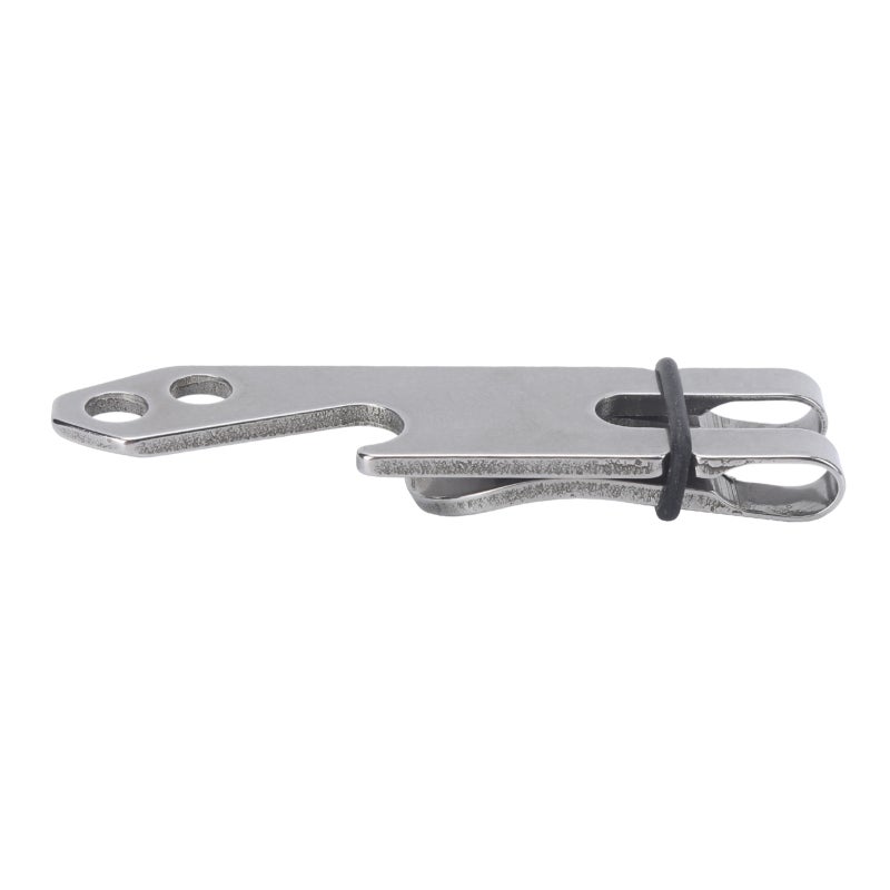 Outdoor Stainless Steel Suspension Belt Clip Money Pocket Clip with Hole for Keychain - Image 1