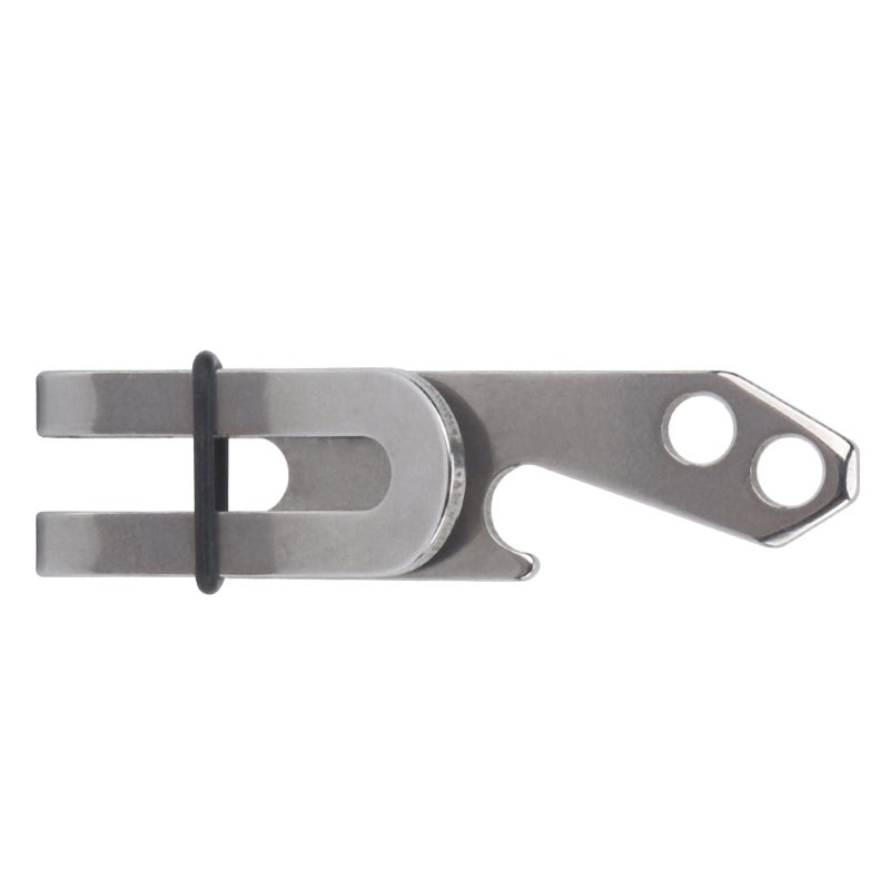 Outdoor Stainless Steel Suspension Belt Clip Money Pocket Clip with Hole for Keychain - Image 3