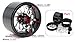 HOBBYSOUL 22 Beadlock Wheels Adjustable 3 Offset Rims Wide 40mm for RC 110 Crawler SCX10 Capra TRX4 Gen8 Everest gen 7 Pro Upgrades HS701577 - Image 4